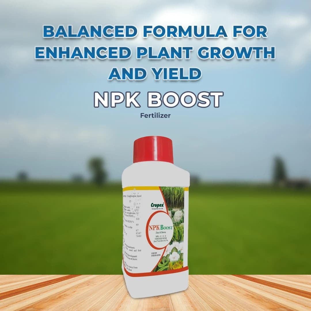 Cropex NPK Boost Fertilizer, NPK Fortified With Zinc And Boron, Increase Crop Growth And Development. - Image 2