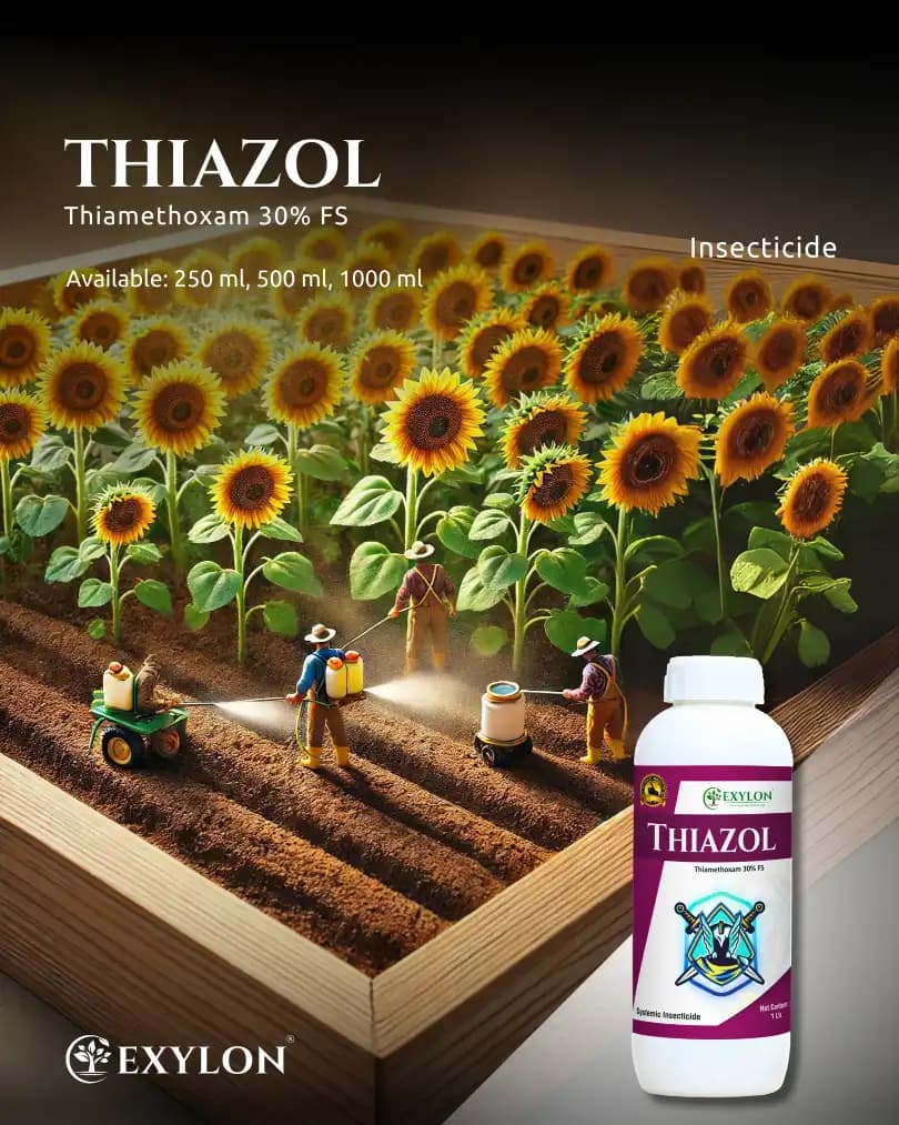 Exylon Thiazol Thiamethoxam 30% FS Insecticide, Efficient Seed Treatment For Early Pest Control - Image 6