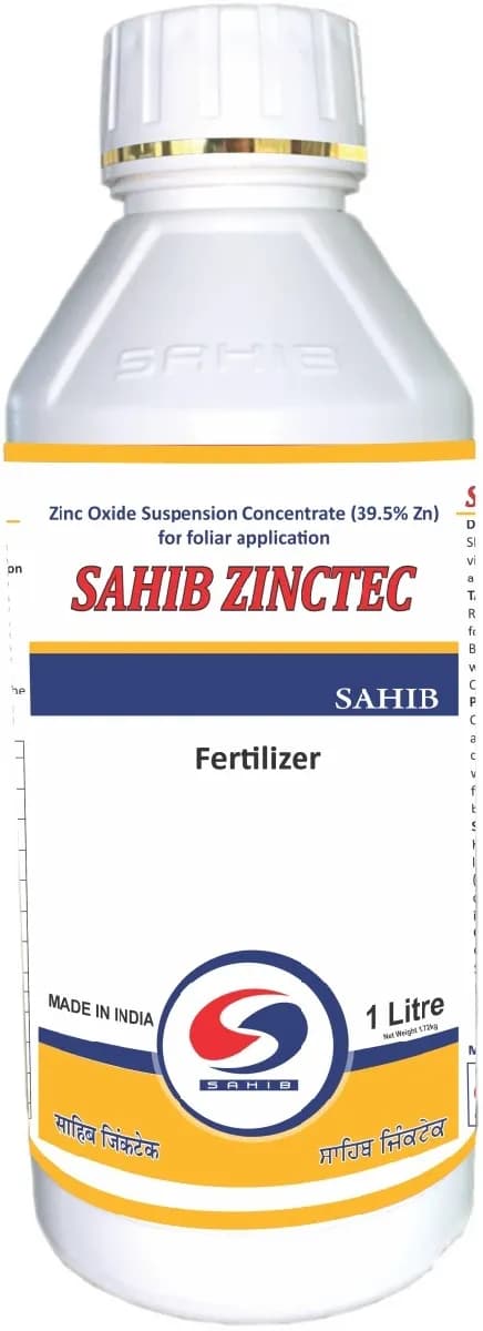 Sahib Zinctec Zinc Oxide 39.5% Micronutrient , Zinc Fertilizer, Helps In Starch Production By Availing More Zinc to Plants - Image 1