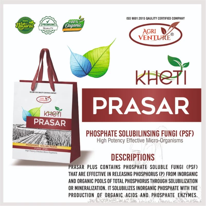 AgriVenture KHETI PRASAR PSF - Phosphate Solubiling Fungi Bacterial Product - Image 2
