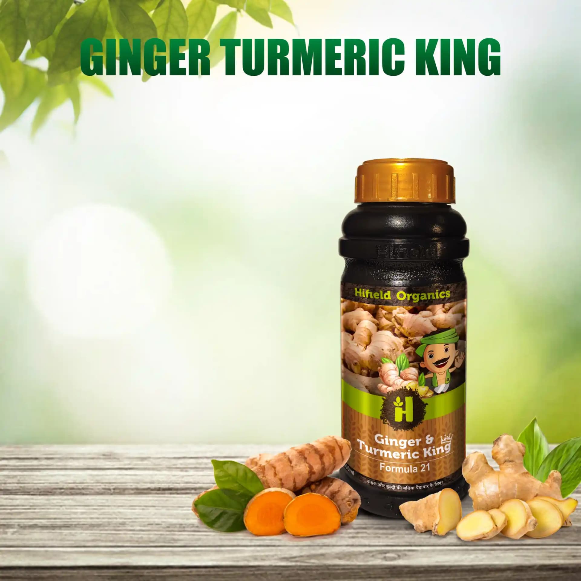 Hifield Ginger and Turmeric King Growth Promoter, Weight and Size Increase for Ginger and Turmeric. - Image 3