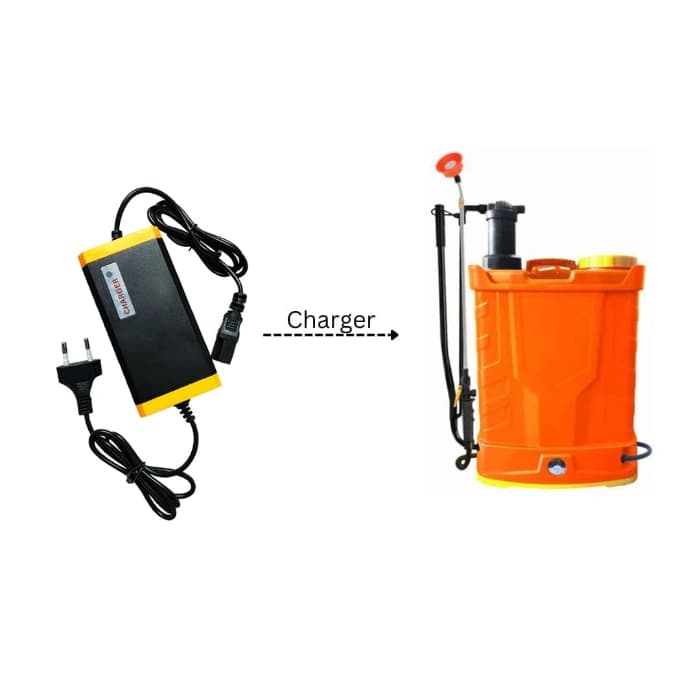 FarmEarth Masand 12V x 2.5A Battery Charger For Agricultural Spray Pump Batteries, Compatible 12 Volt - Fast Charging Adapter For Power Sprayers - Image 7