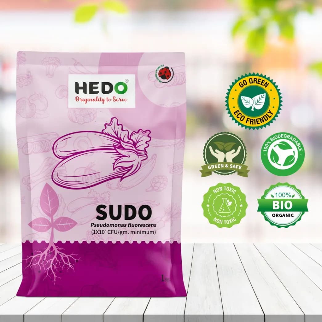 HEDO Sudo Pseudomonas Fluorescence Powder, Bio Fungicide For Agriculture, Garden & All Crops To Control Fungal Disease & Soil Borne Disease - Image 5