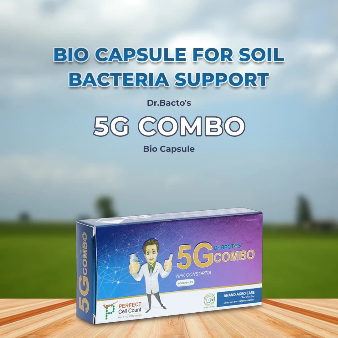 Dr. Bacto\'s 5G Combo Biocapsule, NPK Consortia Enclosed In Biodegradable Capsules - Image 2