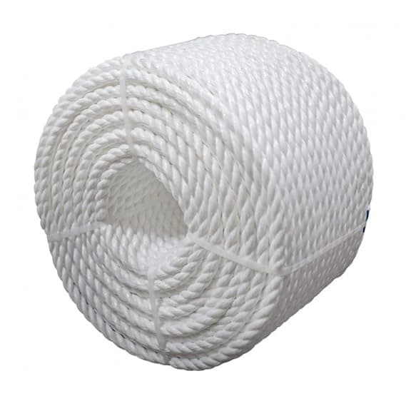 Singhal PP Tuf Rope Heavy Duty Multipurpose Plastic Rope White - Image 2