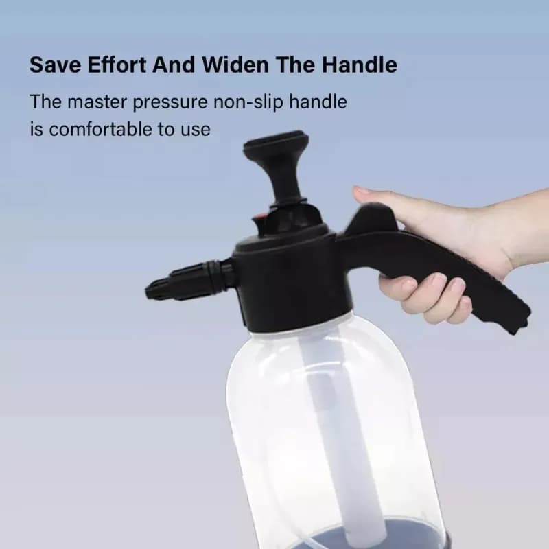 FarmEarth N2L Pressure Pump Sprayer, Heavy Duty And High Pressure, Multi Nozzles For Garden, Car Wash And Cleaning (2L Capacity) - Image 3