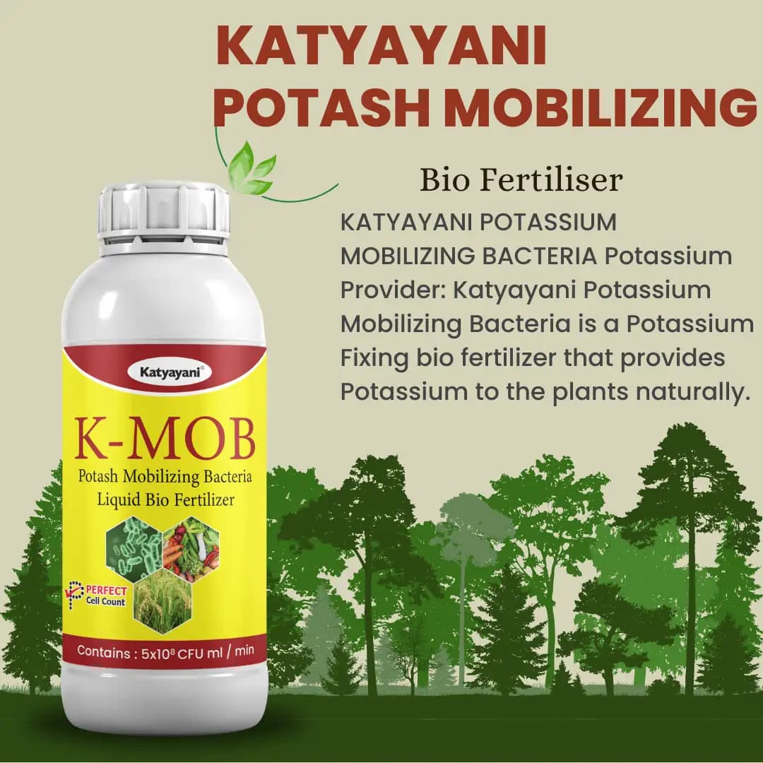 Katyayani K-MOB Potash Mobilizing Bacteria Bio Fertilizer, Boosting Soil Potash Availability For Enhanced Crop Health - Image 3