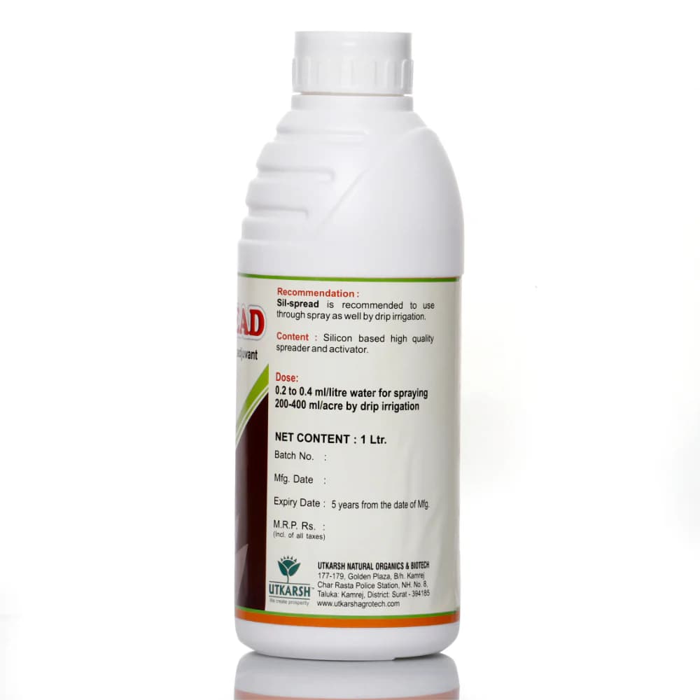 Utkarsh Sil-Spread Spreader, Silicon Based Non Ionic Adjuvant, Spreader and Activator - Image 3