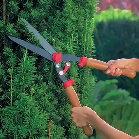 Wolf Garten Hedge Sheares (HS-G), Trimming Borders, Boxwood, And Bushes With Comfort Grip Handles