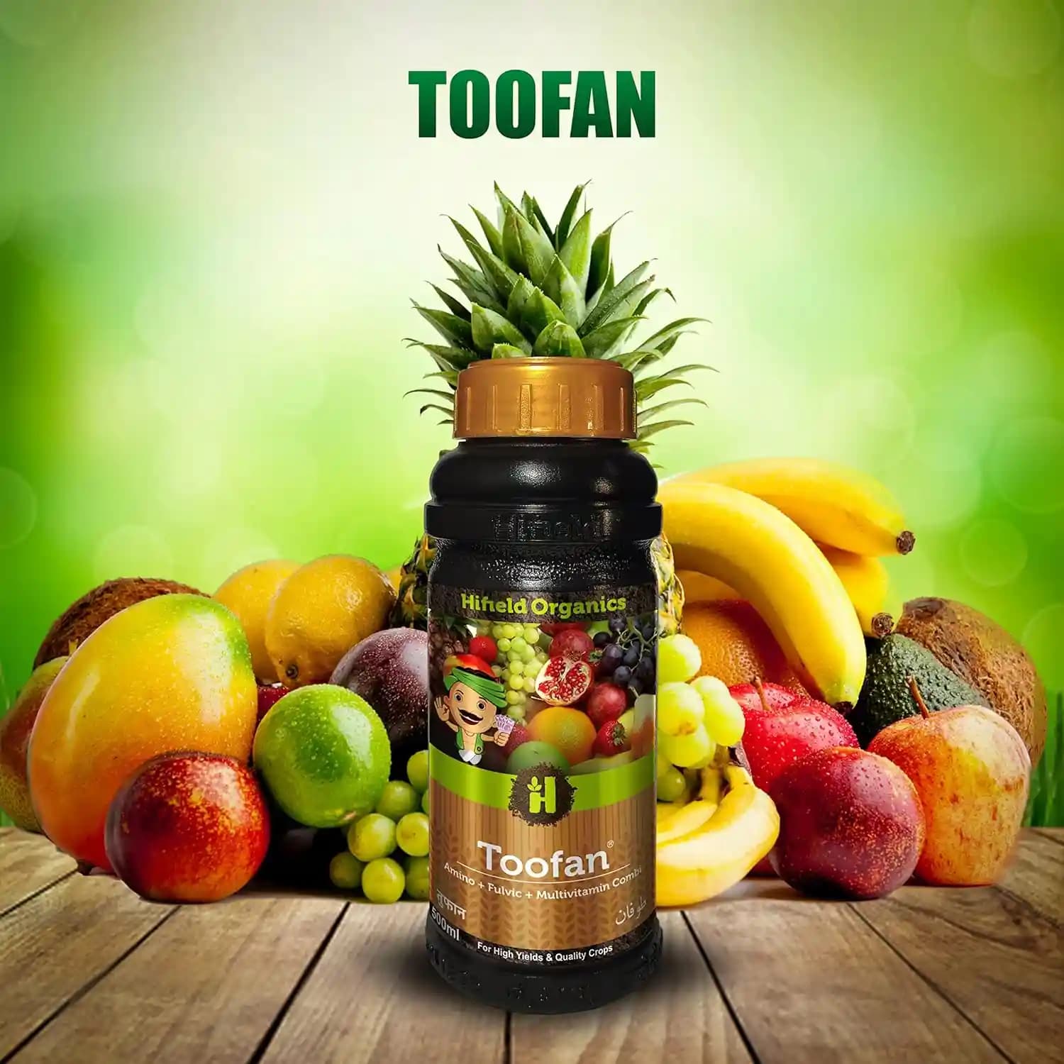 Hifield Toofan Amino Acid, Fulvic Acid, and Multi Vitamins, For Enhancing Nutrient Uptake And Stimulating Plant - Image 2