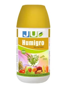 Ju Humigro Humic Acid Liquid (6.00% Min.) Plant Growth Stimulant , Helps Crop Root Formation And Improves Its Vegetative Growth And Yield. - Image 1