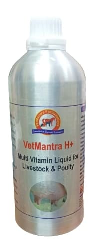 वेटमंत्रा एच+ (एल्युमीनियम पैक) मल्टीविटामिन, विटामिन ए, डी3 और ई (खनिज मिश्रण) - Image 1