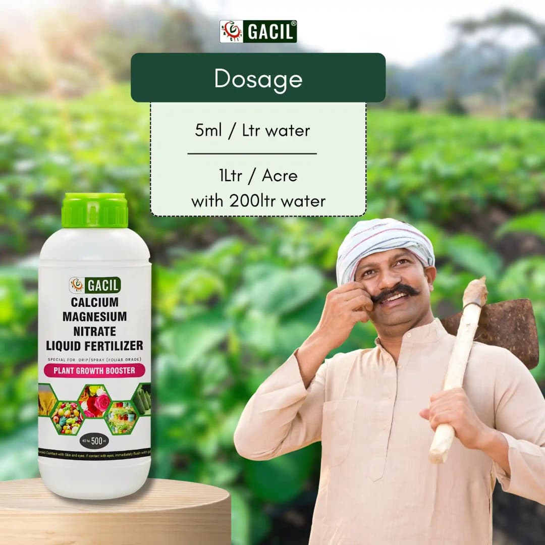 GACIL Calcium Magnesium Nitrate Liquid Micronutrient Fertilizer for Plant Growth - Image 4