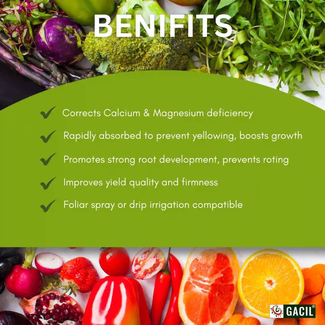 GACIL Calcium Magnesium Nitrate Liquid Micronutrient Fertilizer for Plant Growth - Image 6