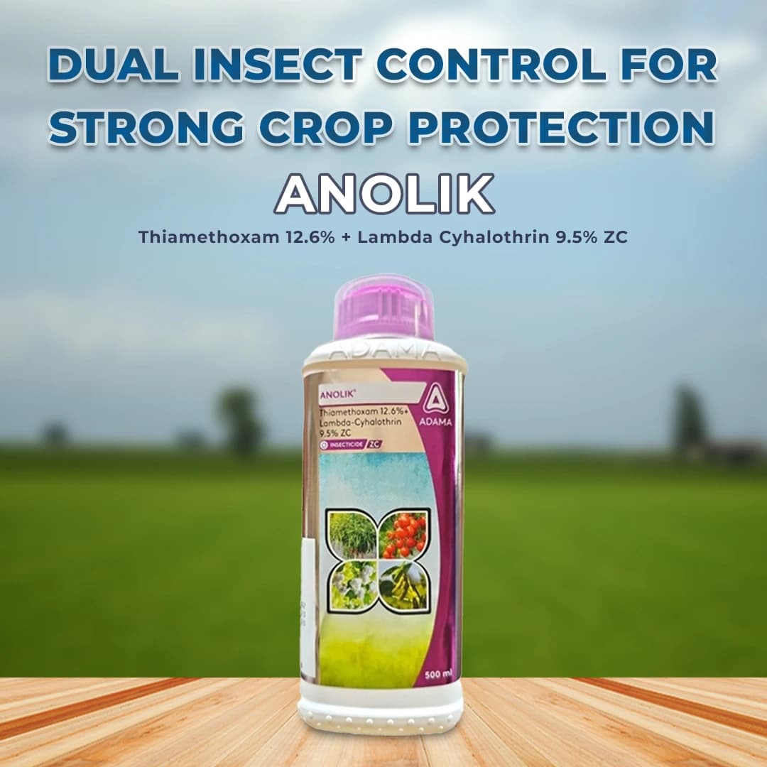 Adama Anolik Thiamethoxam 12.6% + Lambda Cyhalothrin 9.5% ZC Insecticide, Effective Control Against Sucking Pests - Image 2