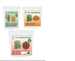 SK ORGANIC Combo Pack of (Clover Seeds + Radish Seeds + Alfalfa Seeds) Each for Sprouting and Cultivation 3