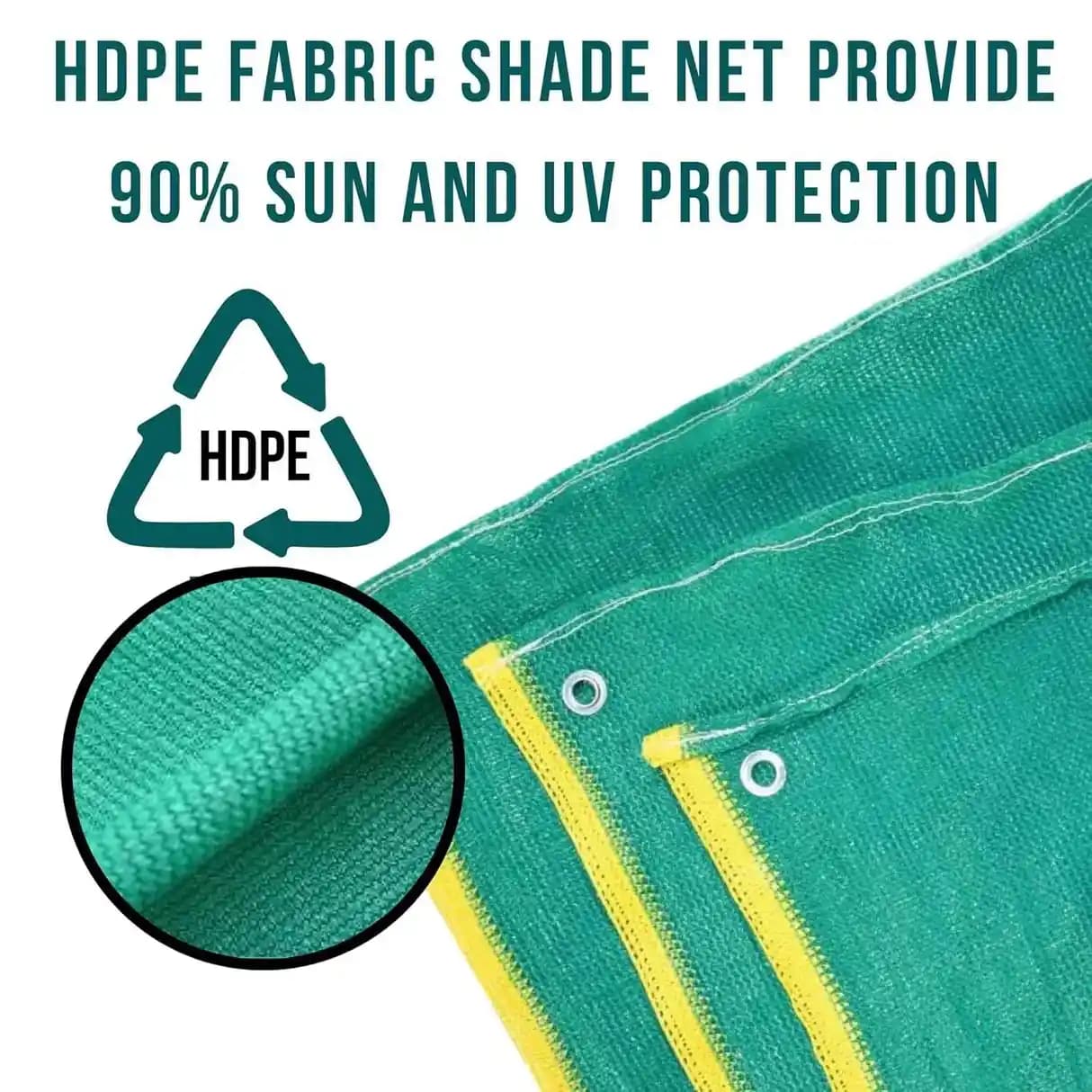Singhal HDPE Shade Net 90% UV Protection For Plants & Gardening, Multipurpose - Image 2