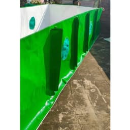 GARDECO 450 GSM UV Treated HDPE Organic Vermi Compost Maker Bed, Durable And Easy To Install (Green) 4