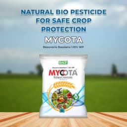 BACF Mycota Beauveria Bassiana 1.15% WP Bio Pesticide, Best For Cattle Piller, Grubs, Whitefly. 2