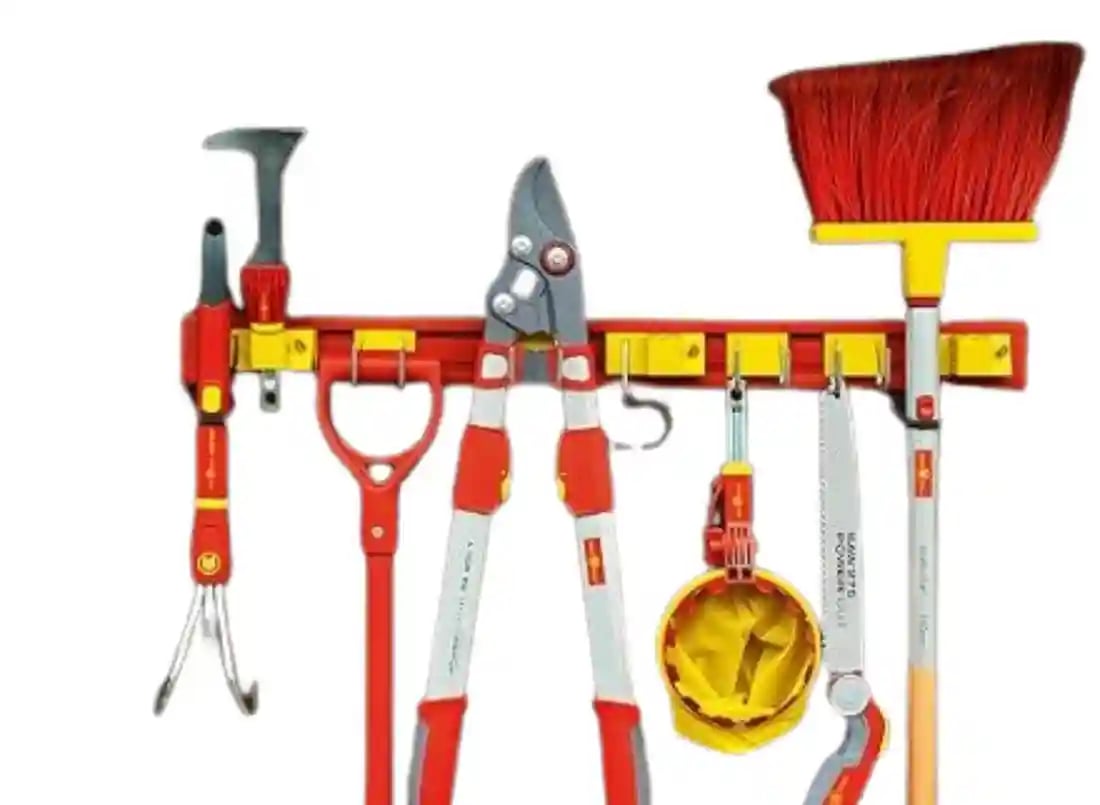 Wolf Garten 80cm Tool Holder (UM-M), Space Saving and Holding Gardening Tools, Garden Tool