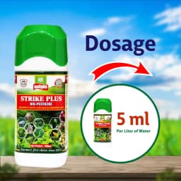 Multiplex Strike Plus Advanced Bio-Pesticide For Sucking Pests, Mites, Thrips And Lepidopteran Control 4