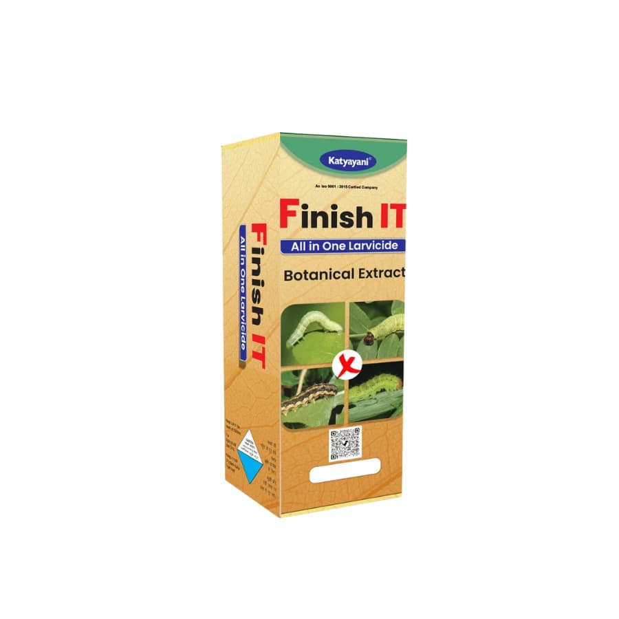 Katyayani Finish It Insecticide, Control For Cabbage Butterfly, Armyworm, Natural Larvicide For Crops (All In One Larvicide) - Image 4