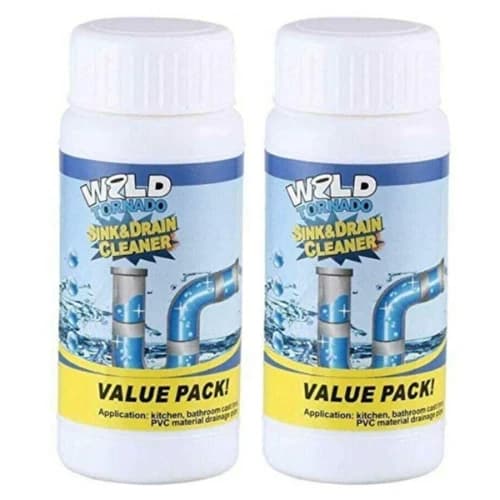 Sink And Drain Cleaner, Super Clog Remover Chemical Powder (110 Gm) - Image 6