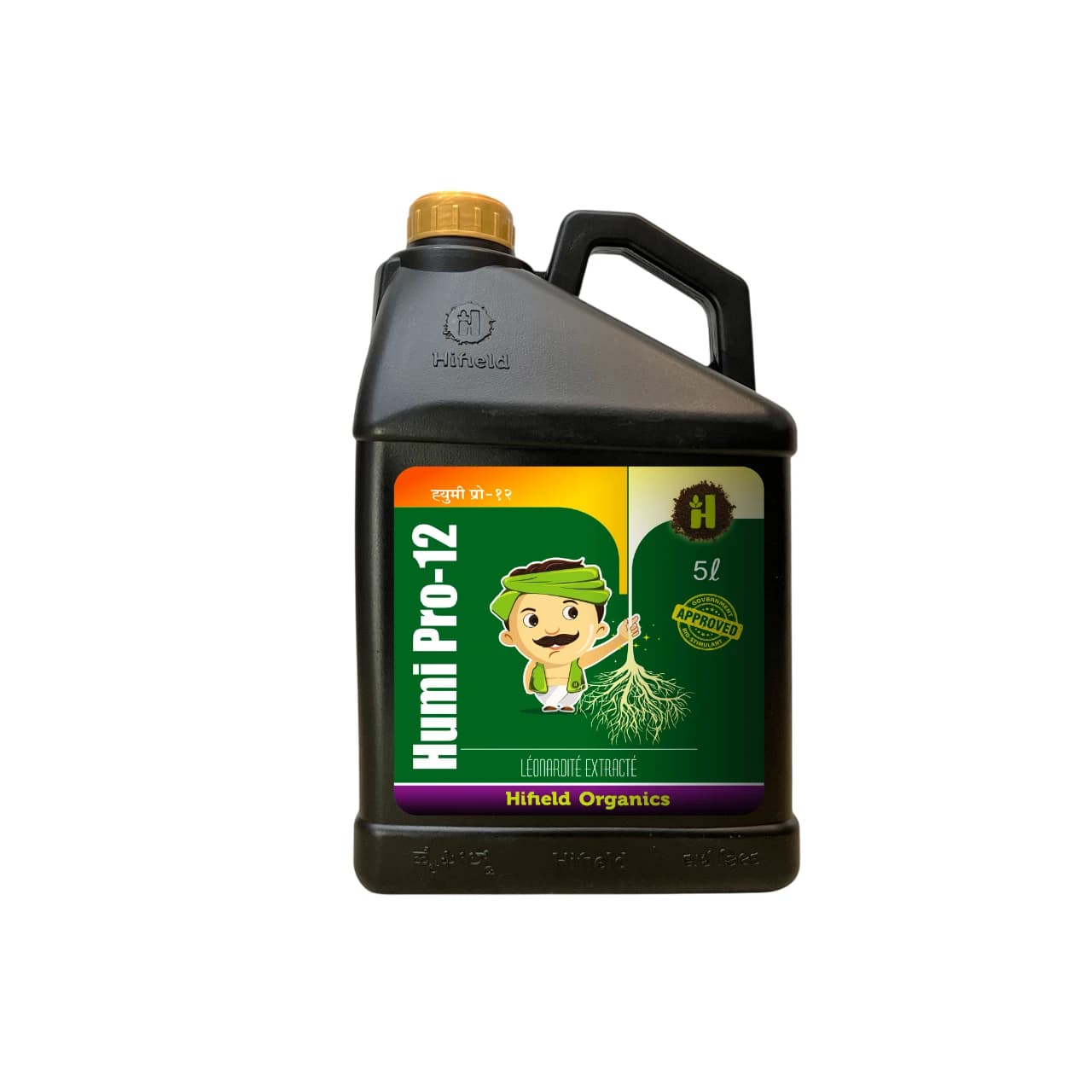 Humi Pro 12 (Humic Acid + Fulvic Acid) Flowering, Fruiting, Root Growth, Suitable for Drip, Foliar Spray and Drenching - Image 3