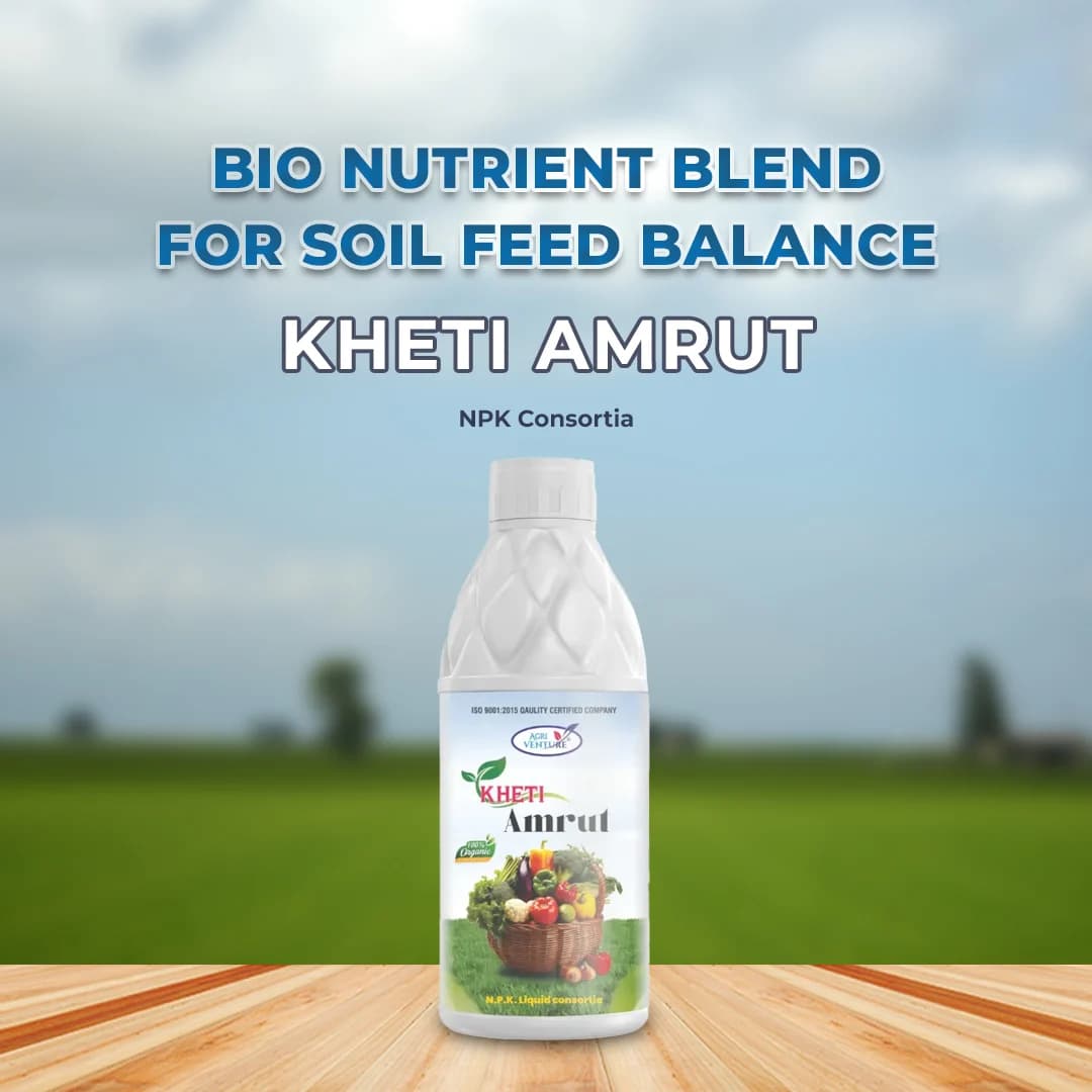 Agriventure Kheti Amrut (Npk Consortia) Nitrogen, Phosphorus And Potassium Bactericide Organic Product Bio Fertilizers - Image 2