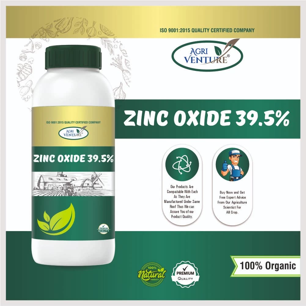 Agriventure Zinc Oxide 39.5%, Use for Foliar Feed To Maintain Or Correct Zinc Levels In Plants. - Image 2