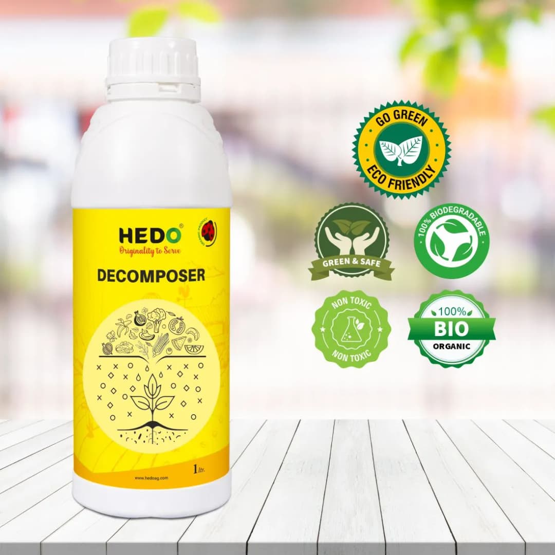 HEDO Waste Decomposer Liquid, Organic Liquid For Decomposition of Waste of Agriculture, Kitchen, Garden & Farming - Image 5