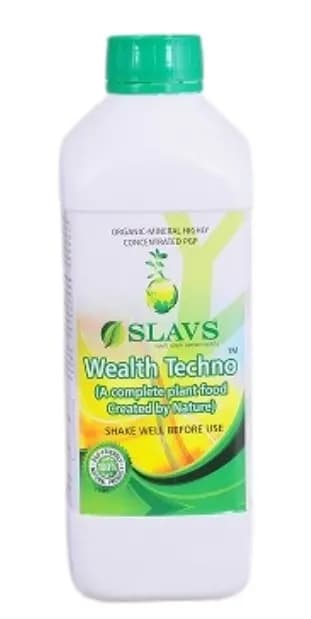 Wealth Techno (Liquid Mineral Sapropel Fertilizer). Increases crop yield, Improves the size, quality, and taste of produce.