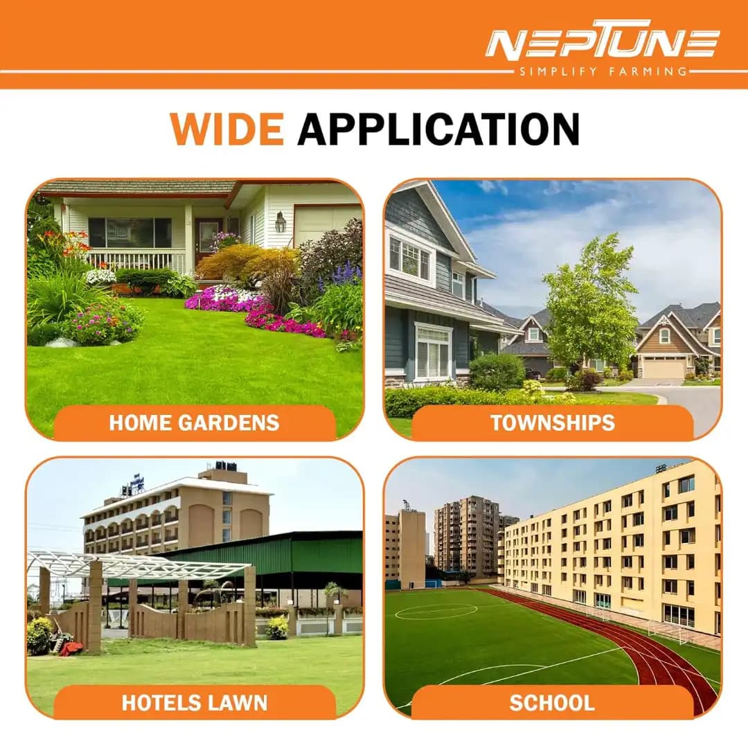 Neptune BC-1800E 2 In 1 Corded Electric Brush Cutter And Trimmer, 1800W, 7500RPM, 2 Types Blade, Ideal Grass Cutter For Home Garden - Image 7