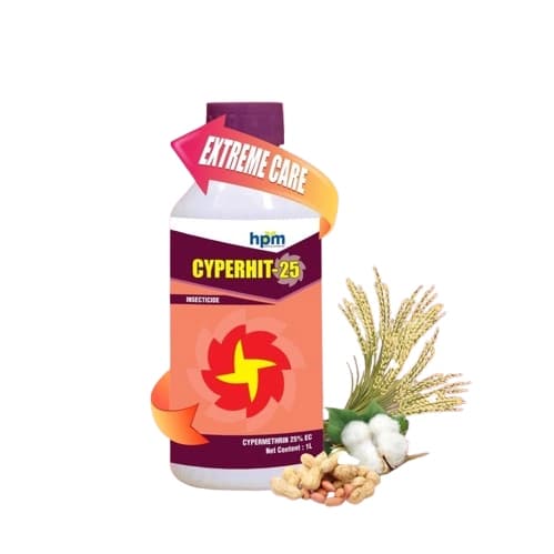 HPM Cyperhit-25 Cypermethrin 25% EC Insecticide, Broad-Spectrum For Pest Control - Image 2
