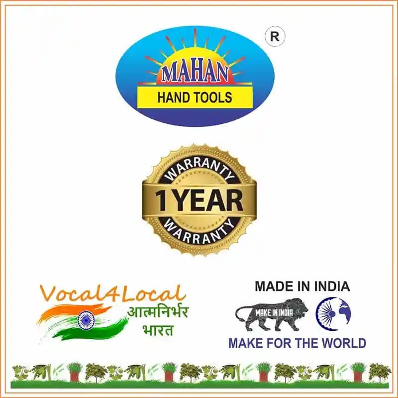 Mahan Manual Heavy Duty 2 in 1 Hand Weeder - Garden Hoes - Multi Star Culti-Weeder - Image 4