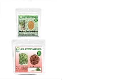 SK Organic Combo Pack of (Clover Seeds 500 Gm + Radish Seeds 500 Gm) For Sprouting and Cultivation - Image 5