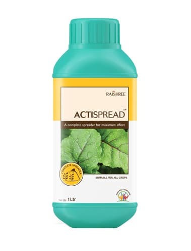Rajshree Biosolutions Actispread Wetting and Spreading Agent helping promote growth