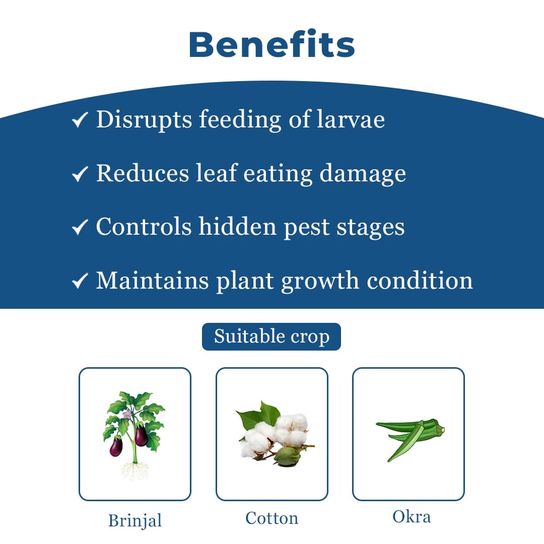 Exylon Electra Emamectin Benzoate 1.9% EC Insecticide, Effective Pest Control In Vegetables And Fruits Crops - Image 4