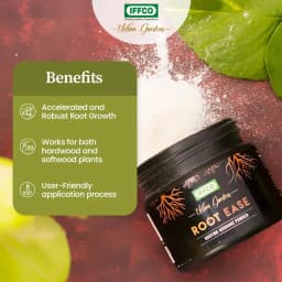 IFFCO Urban Garden Root Ease Rooting Hormone Powder, Fast Root Growth For Plant Cuttings And Grafting 5