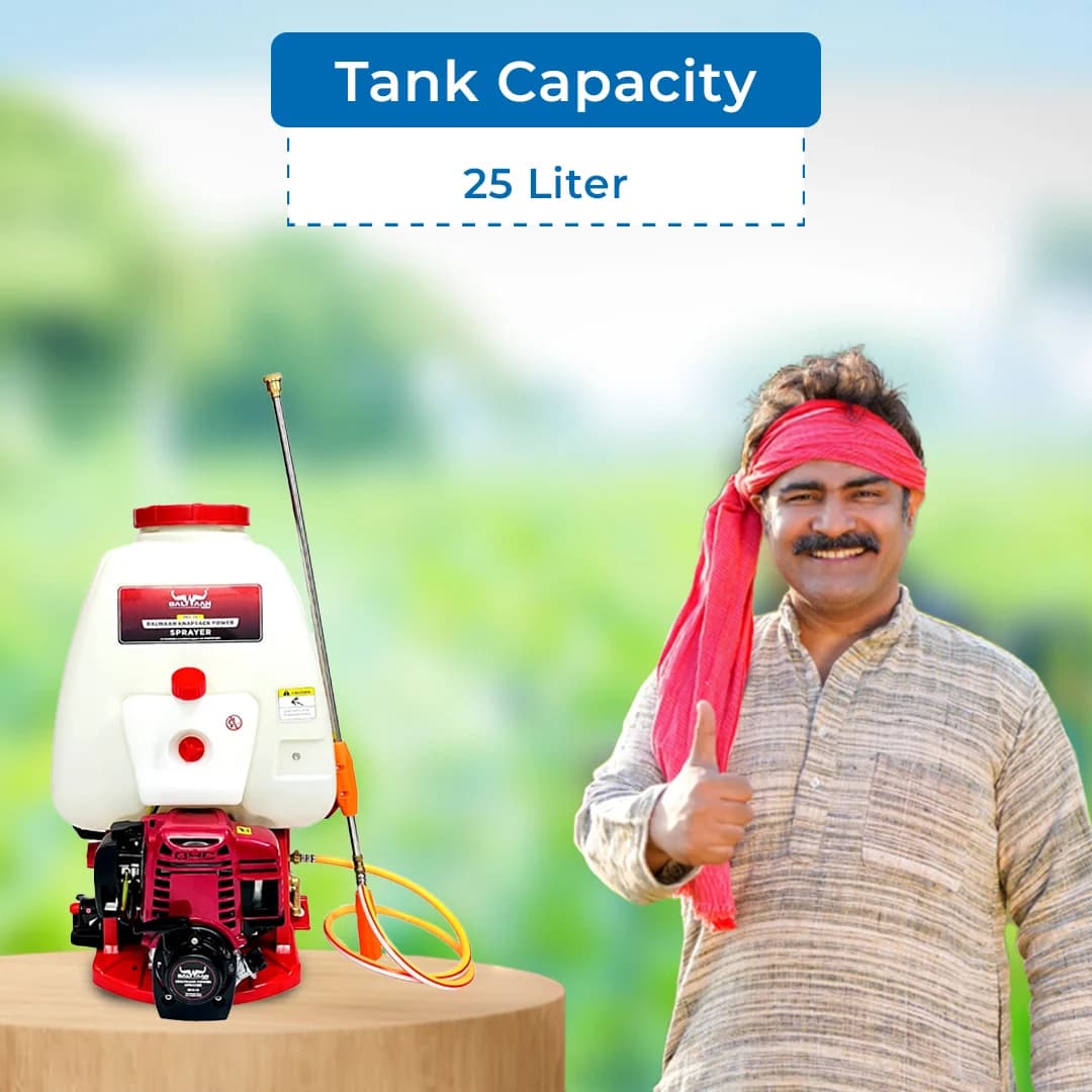 ಬಲ್ವಾನ್ BKS 35 ನ್ಯಾಪ್ಸ್ಯಾಕ್ ಸ್ಪ್ರೇಯರ್ - 35cc, 4 ಸ್ಟ್ರೋಕ್ - Image 5