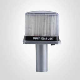 V-SAR Smart Solar Light, Automatic Day-Night Sensor, Led Blinking, Waterproof Body And Sound Alarm 3