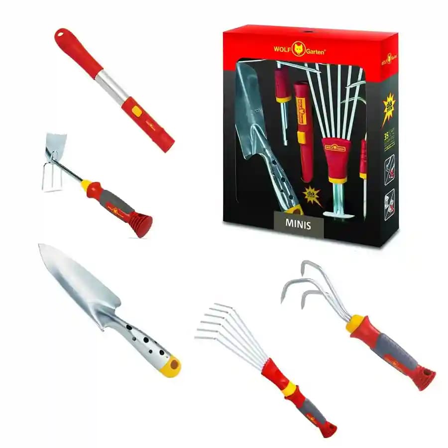Wolf Garten Mini Tool Sets (P 243), Multi Star Steel Mini Garden Tools Set, Gardening Purposes, Garden Tools - Image 5