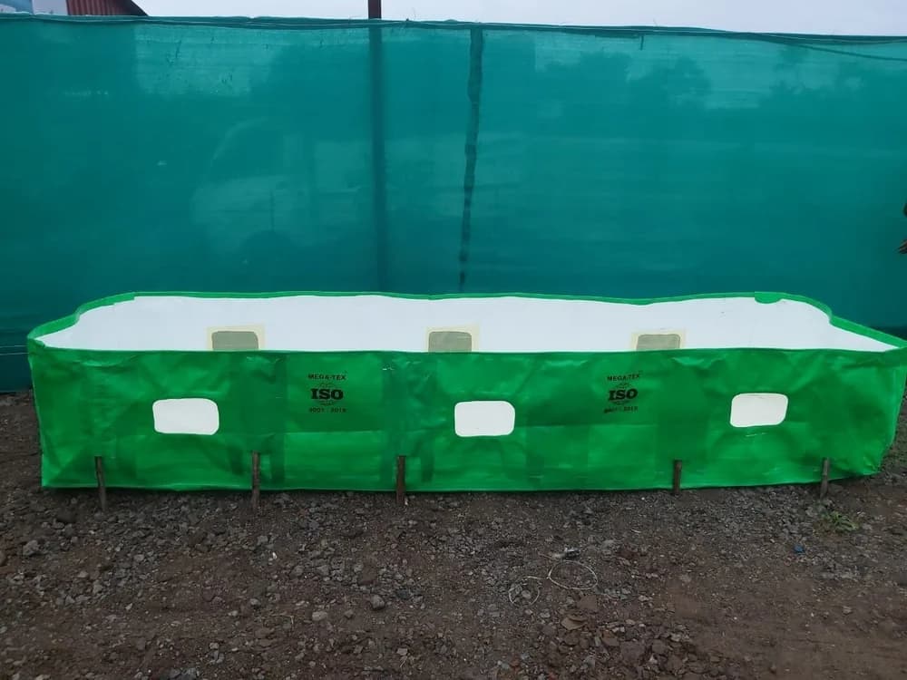 Megatex HDPE Organic Vermi Compost Maker Bed, Available In 250, 350, and 450 GSM - Image 2