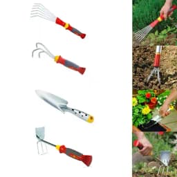 Wolf Garten Mini Tool Sets (P 243), Multi Star Steel Mini Garden Tools Set, Gardening Purposes, Garden Tools 5