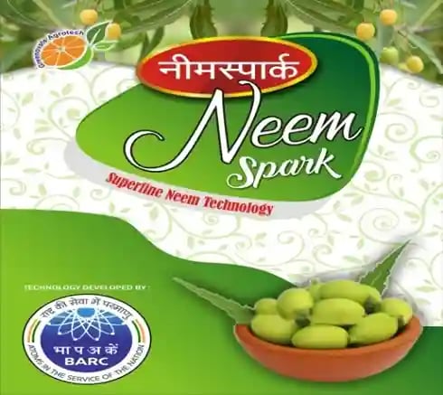 Neem Spark (Neem Oil Fertilizer) 100% Organic Neem Seed Powder, Developed Using Technology From BARC, Mumbai