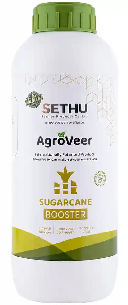 Agroveer Liquid Sugarcane Booster, Contains Gibberellic Acid, Amino Acids And Cytokinin.