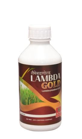 Star Chemicals Lambdagold Lambda Cyhalothrin 5% EC, Contact And Systematic Action.