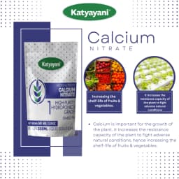 Katyayani Calcium Nitrate Hydroponic Fertilizer, Water-Soluble and Optimal Plant Growth 5
