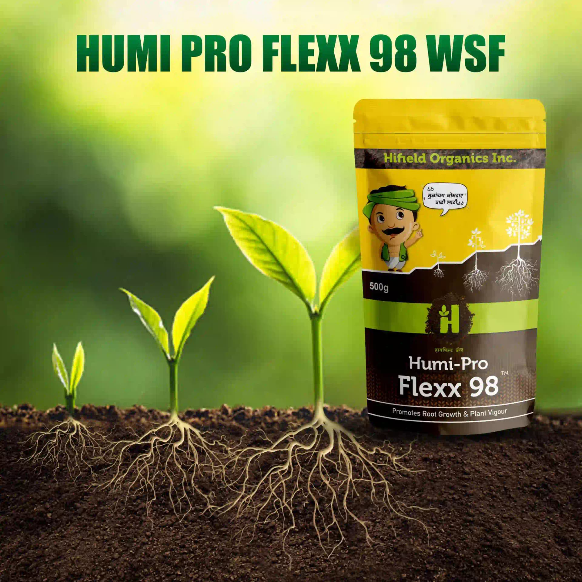 Hifield Organics Humi Pro Flexx 98 WSF, Humic Acid 98%, 100% Water Soluble. - Image 3
