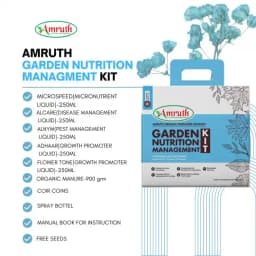 Amruth Garden Nutrition Management Kit, Garden Kit, DIY Kit, Grow Your Own Herbs 5